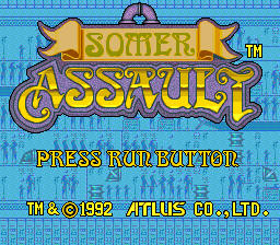 Somer Assault screenshot 4 for TurboGrafx-16